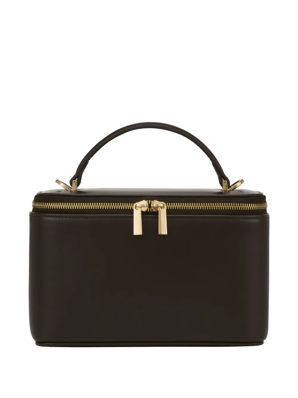 Potamy Top-handle Zip Mini Bag In Brown
