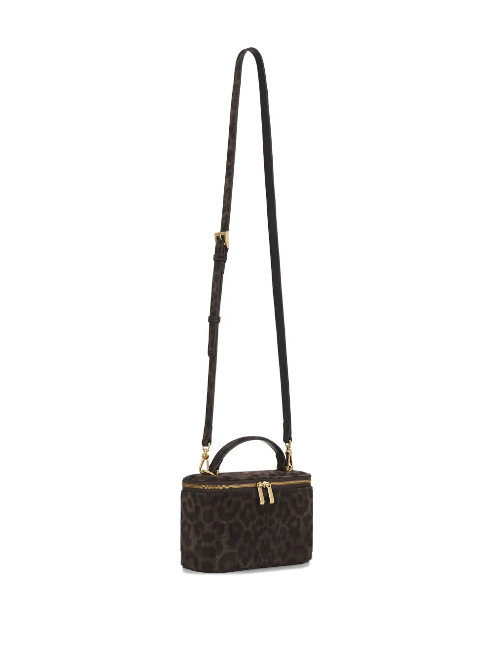 Potamy Leopard-print Mini Bag In Brown
