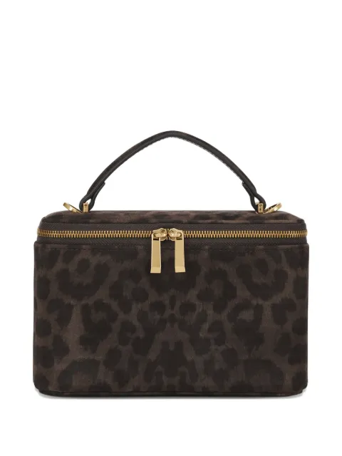 POTAMY leopard-print mini bag