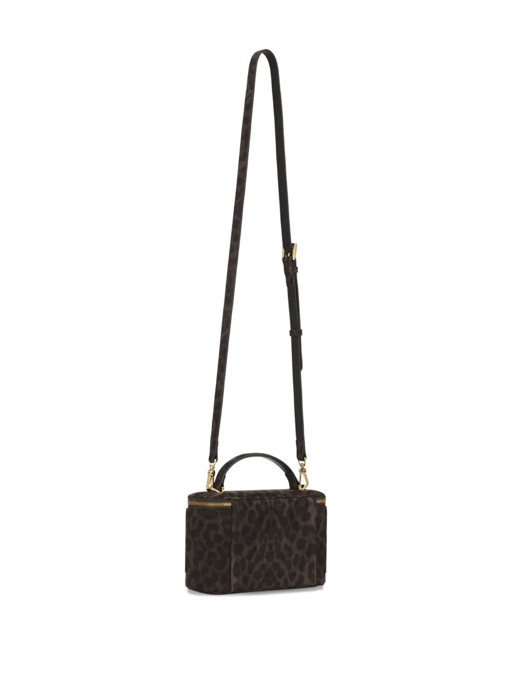 Potamy Leopard-print Mini Bag In Brown