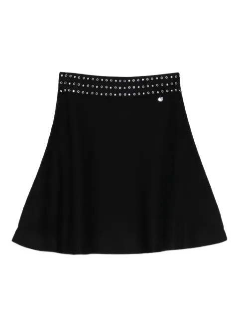 LIU JO eyelet-embellished mini skirt