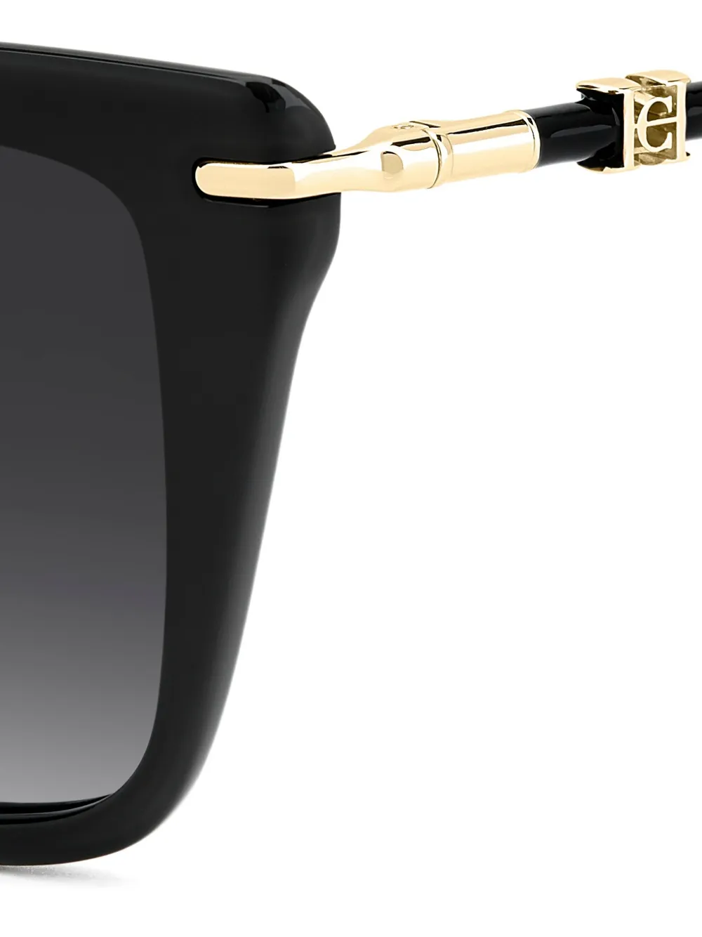 Carolina Herrera Zonnebril met cat-eye montuur Zwart