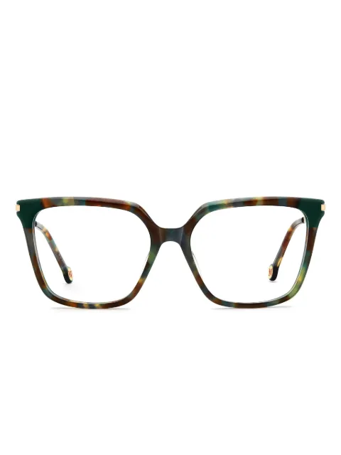 Carolina Herrera square-frame patterned glasses