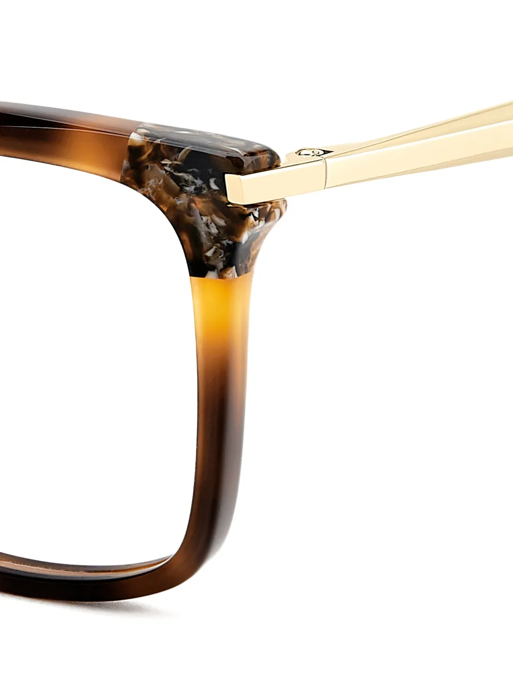 Carolina Herrera Square-frame Tortoiseshell Glasses In Brown