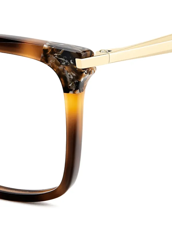 Carolina Herrera square-frame Tortoiseshell Glasses | Brown  display picture 2