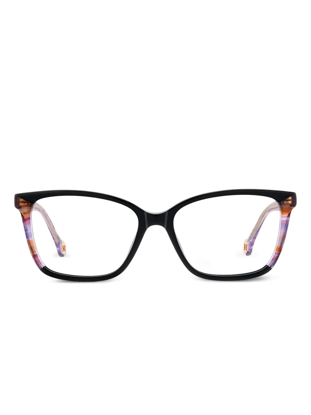 Carolina Herrera square-frame glasses - Nero