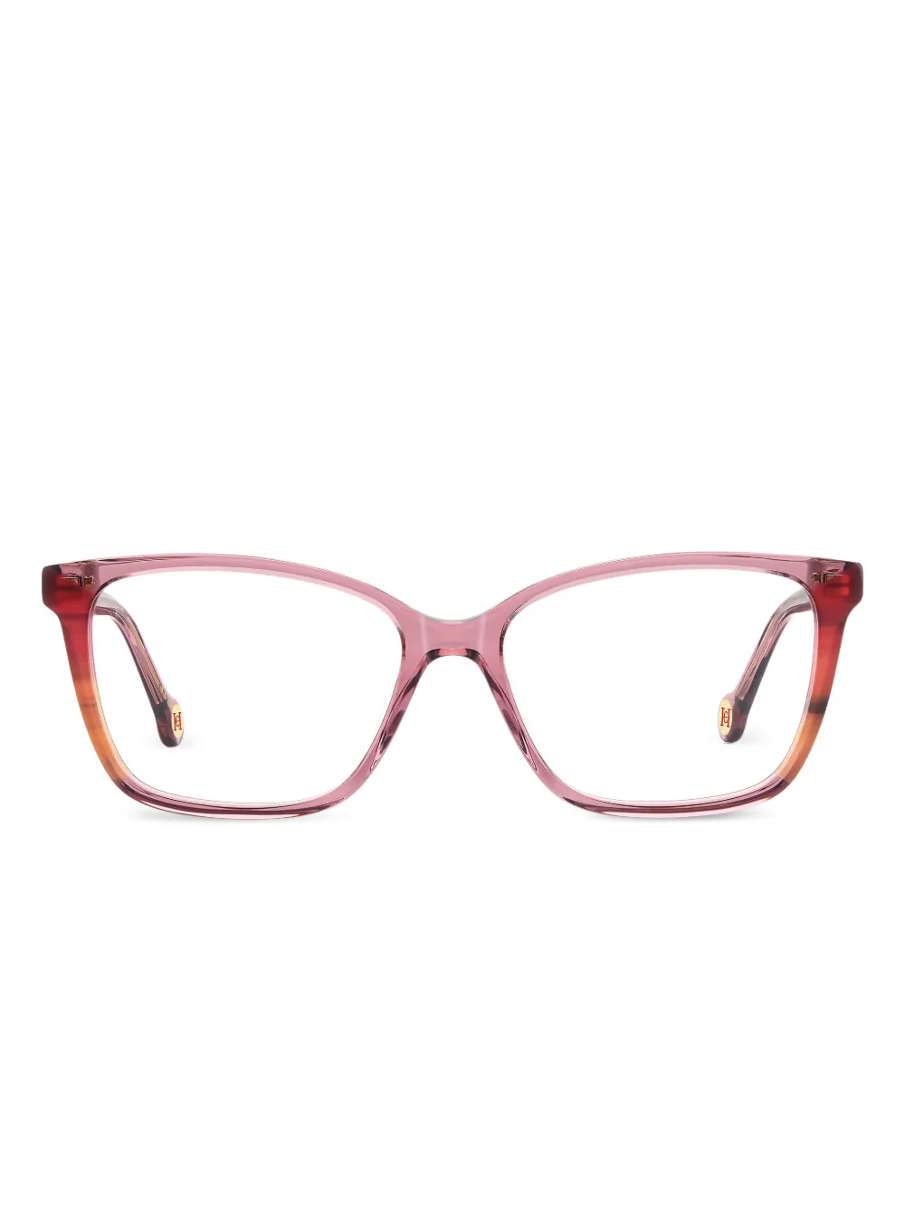 Carolina Herrera square-frame glasses - Rosa