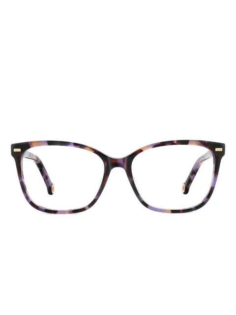 Carolina Herrera square-frame patterned glasses
