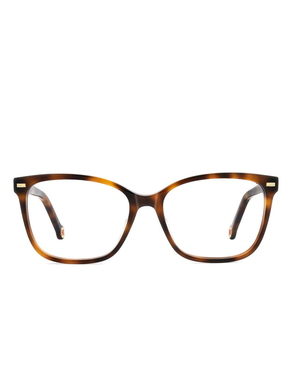 Carolina Herrera square-frame tortoiseshell glasses | Brown | Image 1