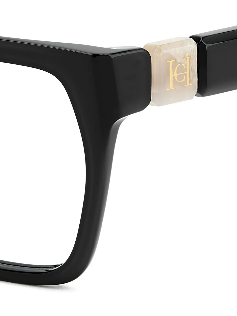 Carolina Herrera Square-frame Glasses In Black