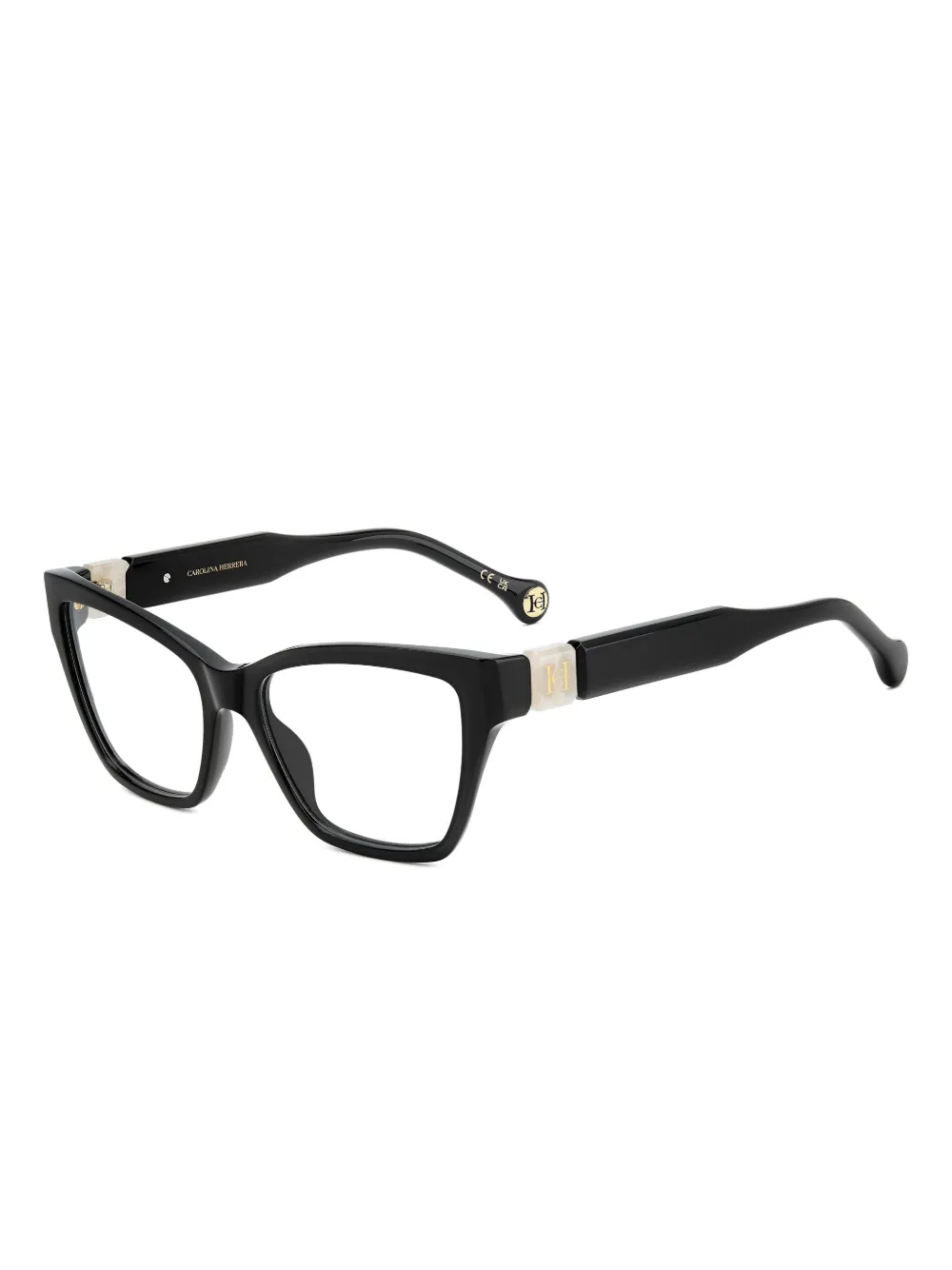 Carolina Herrera Cat-eye Frame Glasses In Black