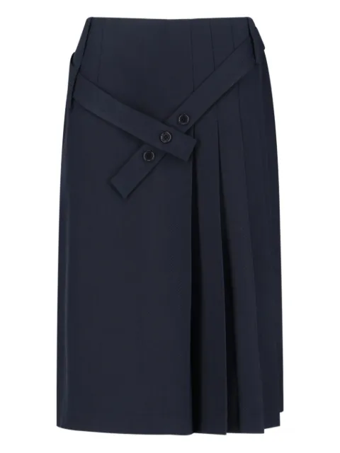 Sibel Saral pleated midi skirt