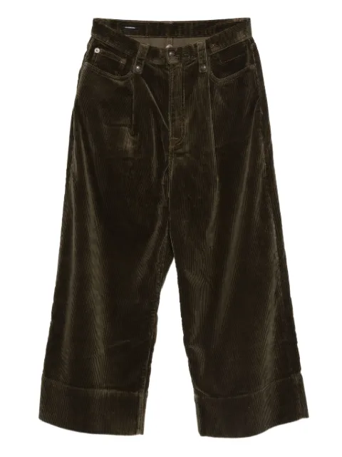 R13 pleated corduroy denim