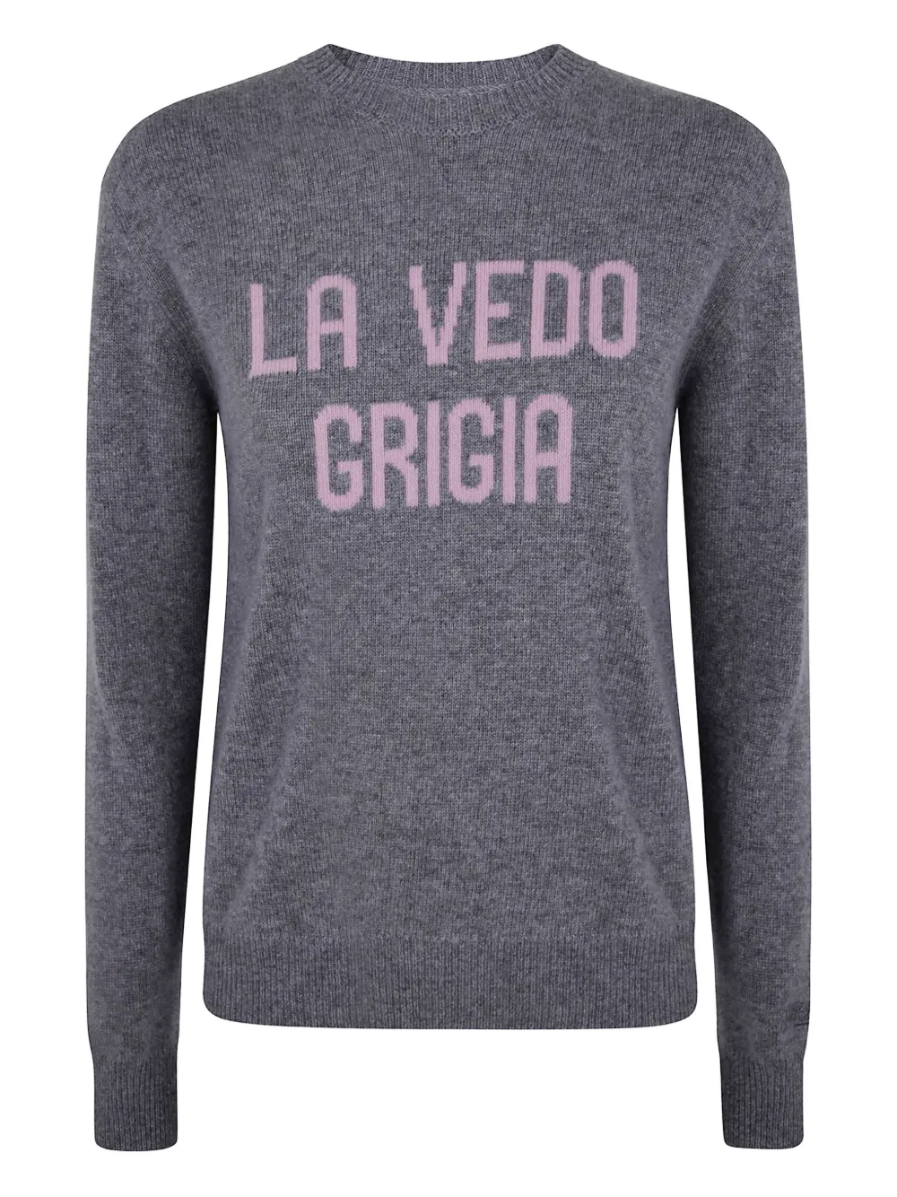 Mc2 Saint Barth La Vedo Grigia Sweater In Gray
