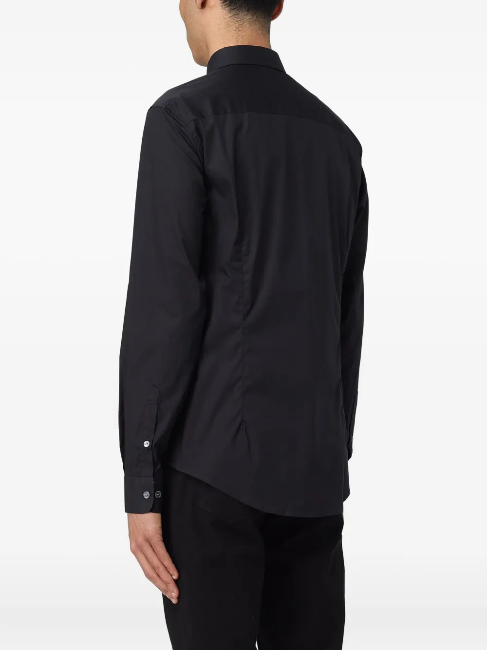 Giorgio Armani buttoned shirt - Zwart