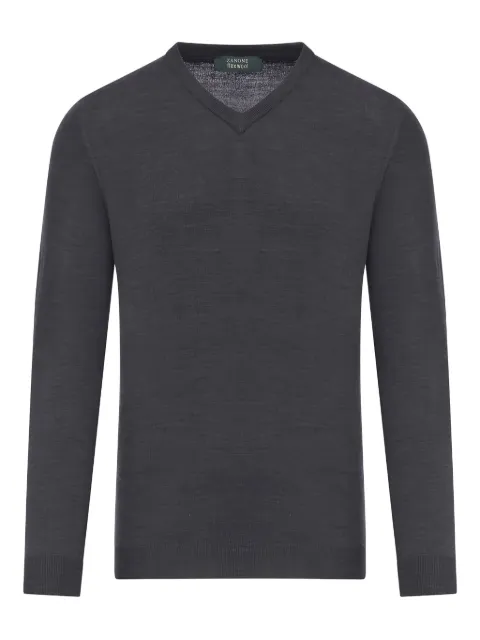 Zanone suéter de tejido fino