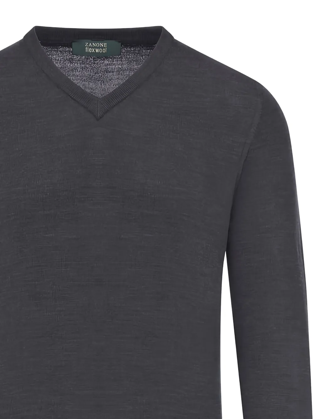 Zanone fine-knit jumper - Grijs