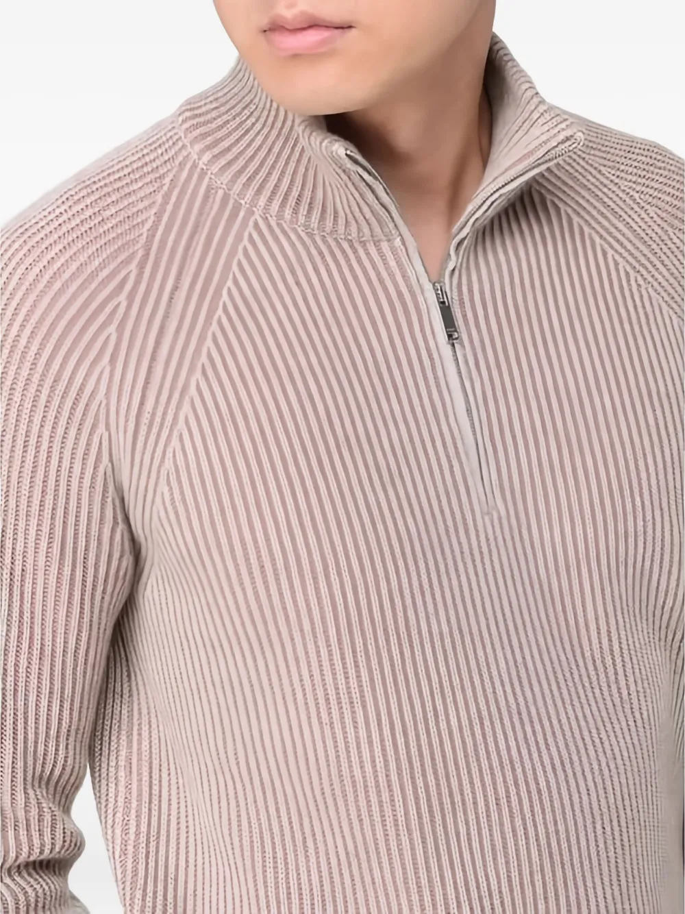 Zanone Kasjmier trui Beige