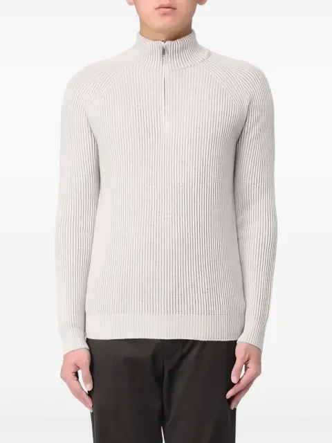 Zanone suéter tejido de canalé