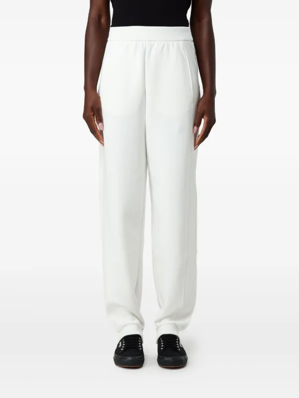Emporio Armani Side Stripe Track Pants in White