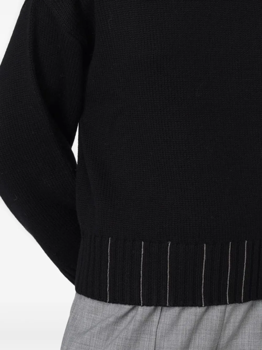 Fabiana Filippi Gestreepte coltrui Zwart