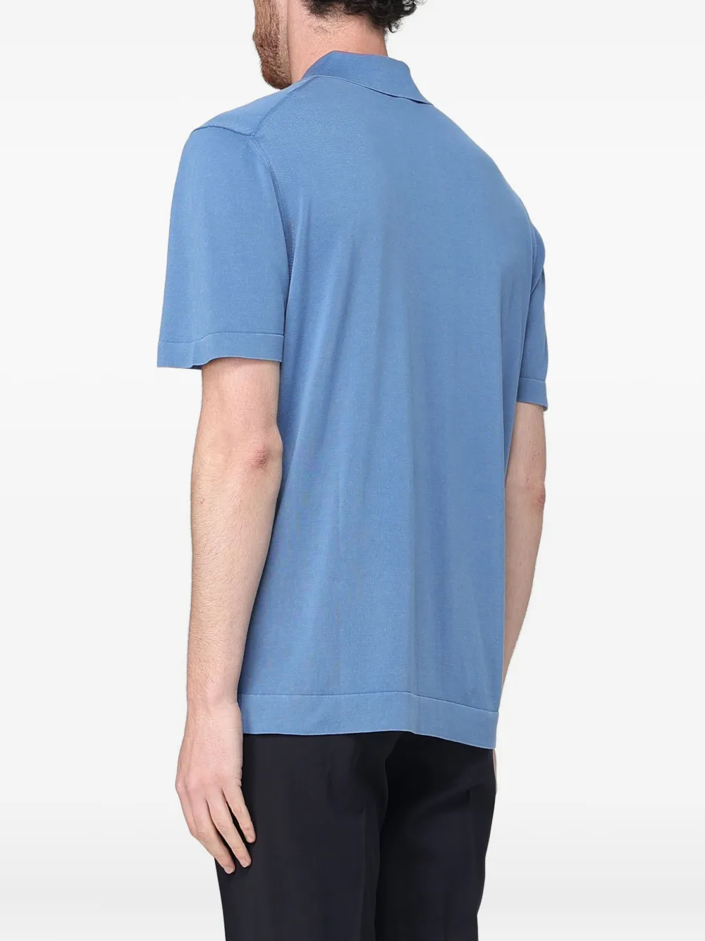 Drumohr frosted button T-shirt | T-Shirts | Image 2