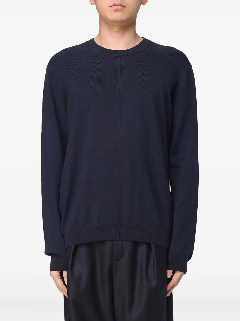 A.P.C. pull Matt à col rond | bleu | Image 1