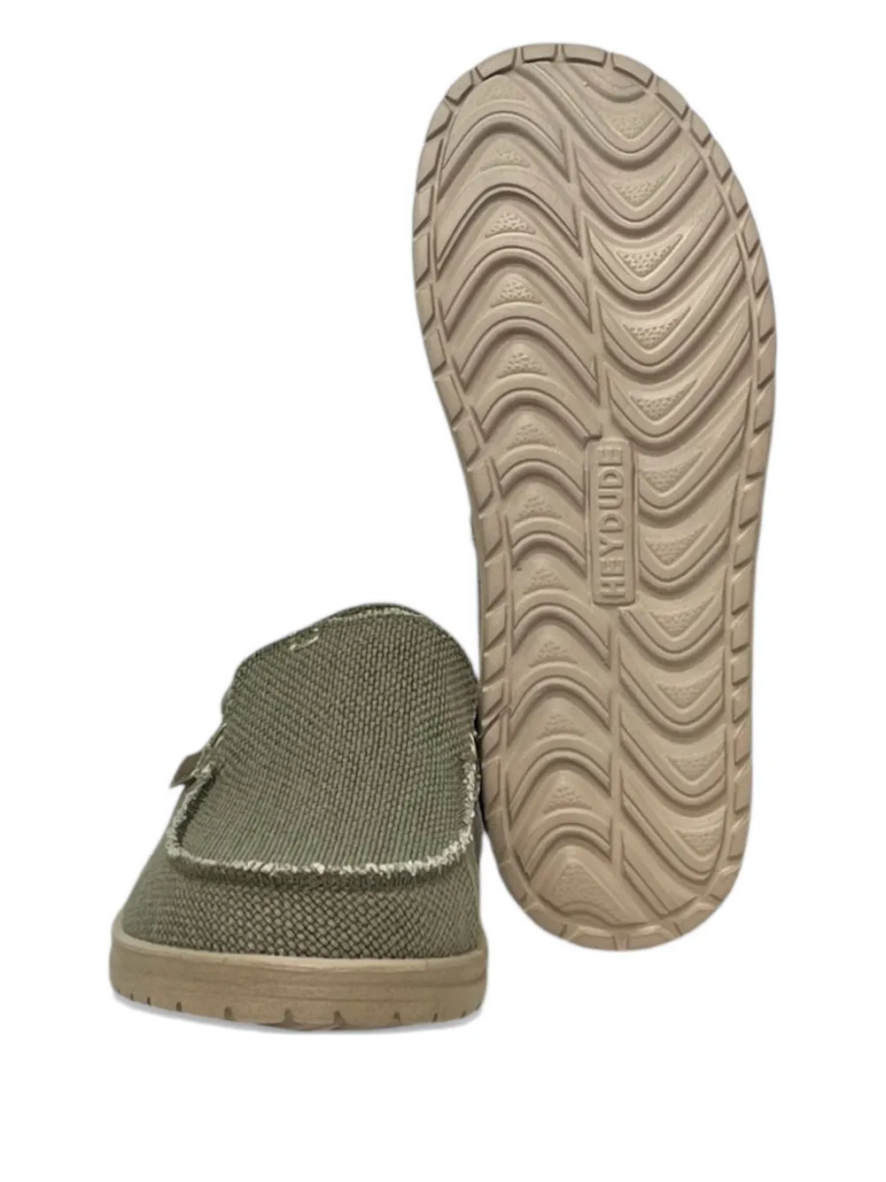 Hey Dude Mikka gevlochten loafers Groen