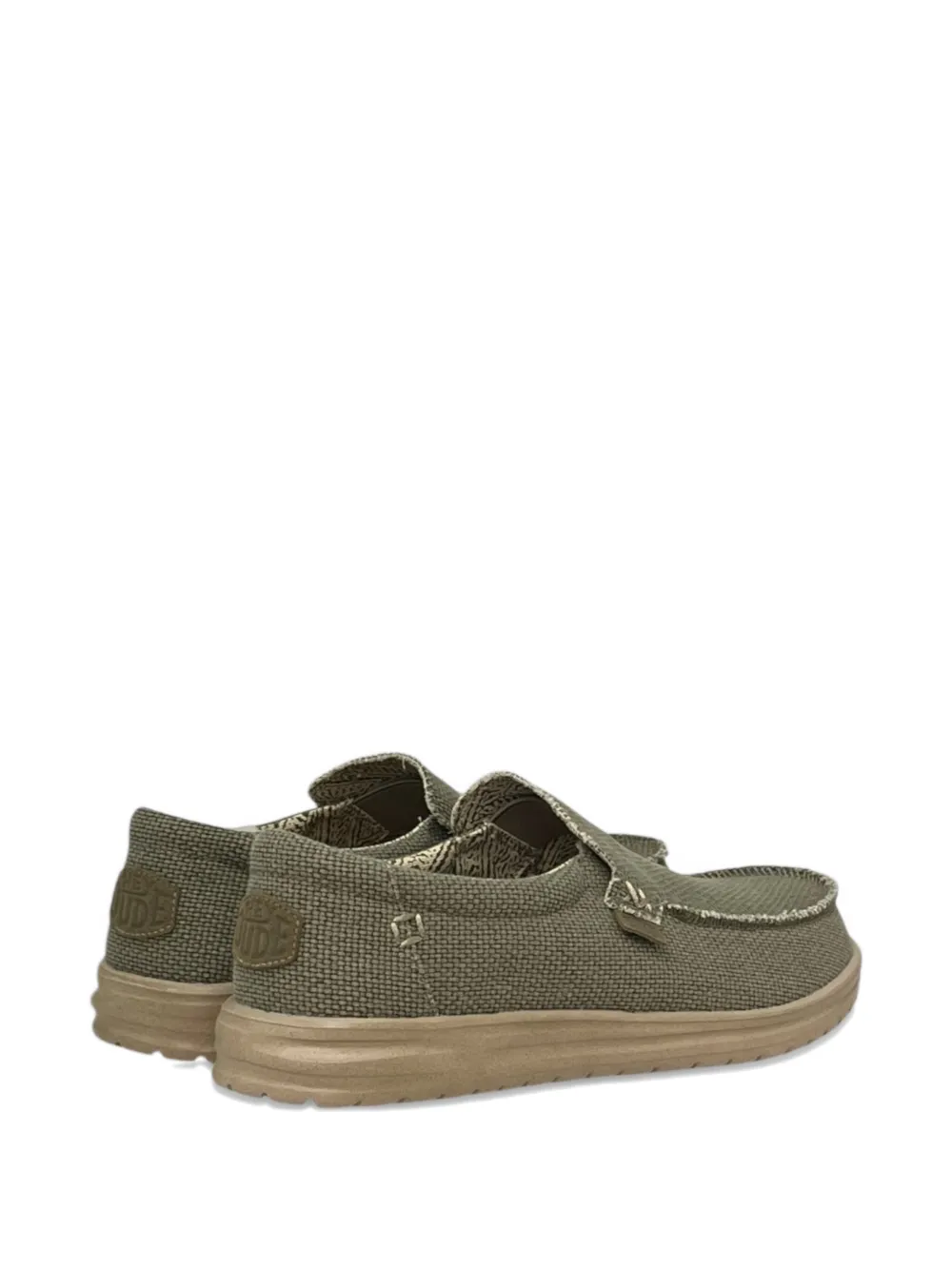 Hey Dude Mikka gevlochten loafers Groen