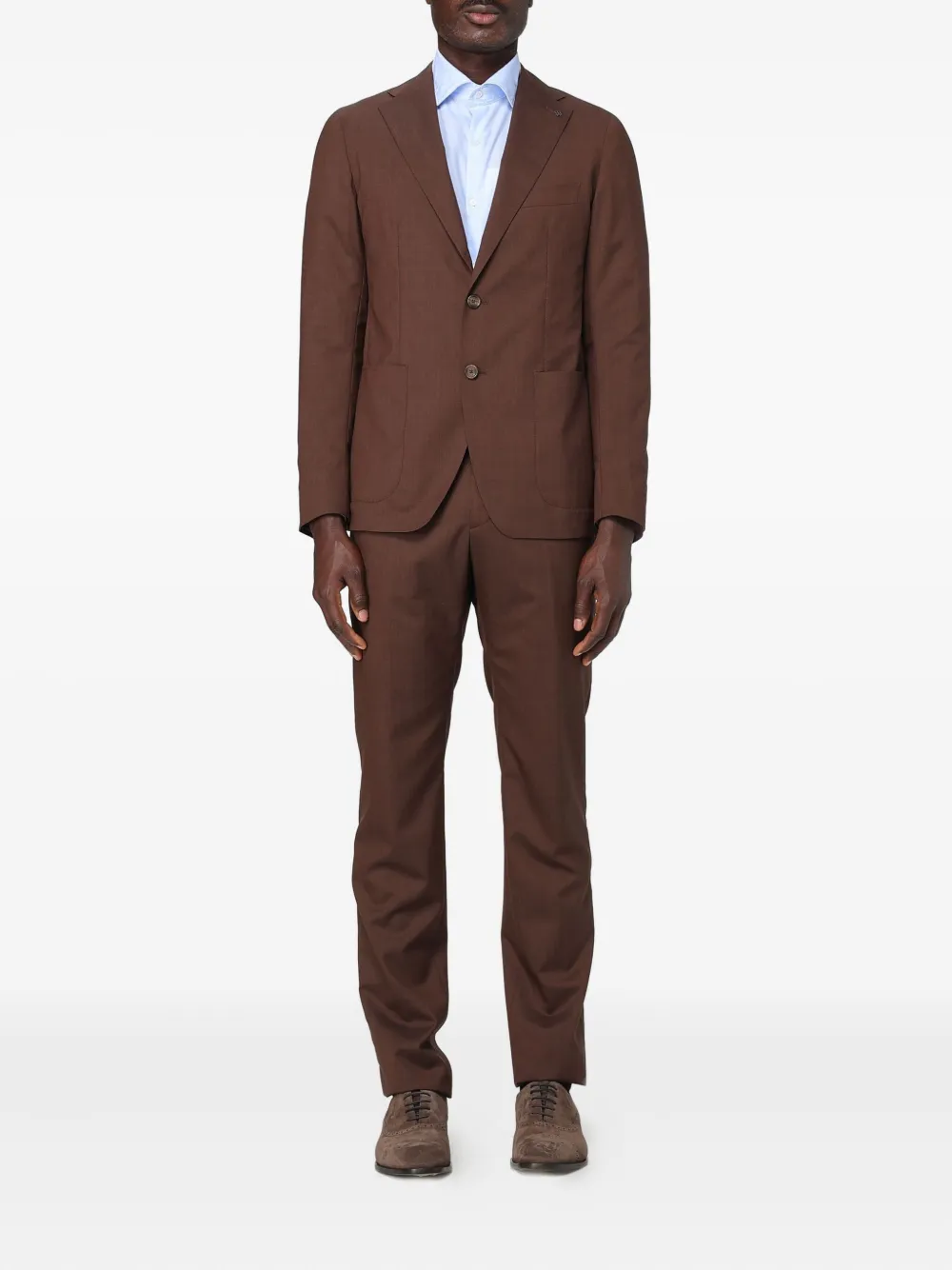 Tagliatore traje con bolsillo | marrón | Image 1