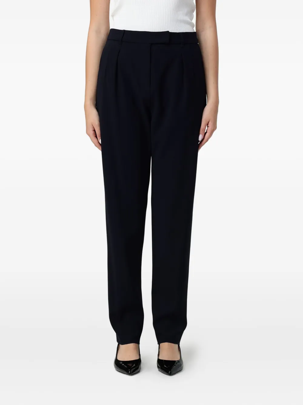Max Mara Oliver Tailored Trousers In Black