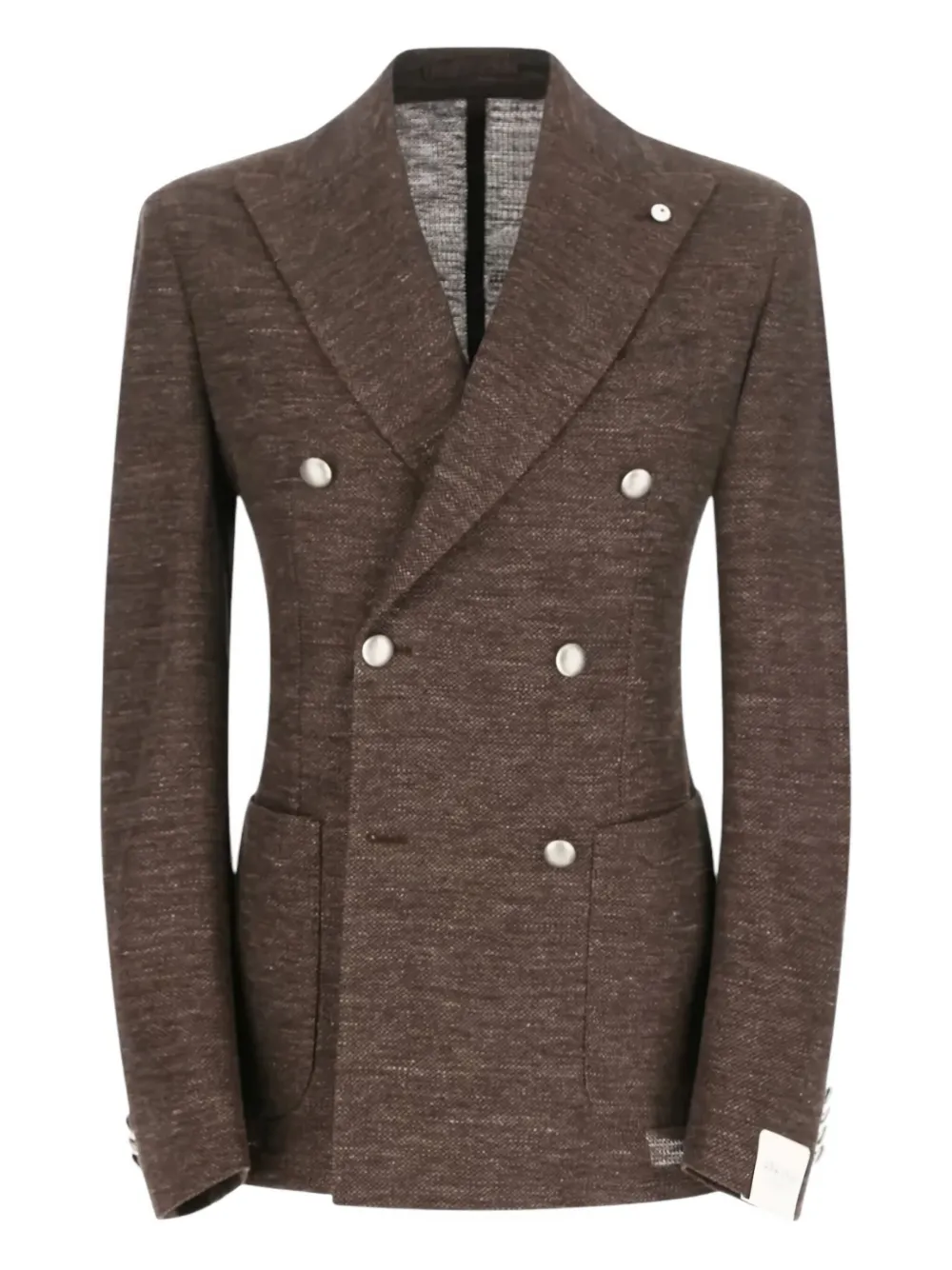 L.B.M. 1911 Tom double-breasted blazer | marron | Image 1