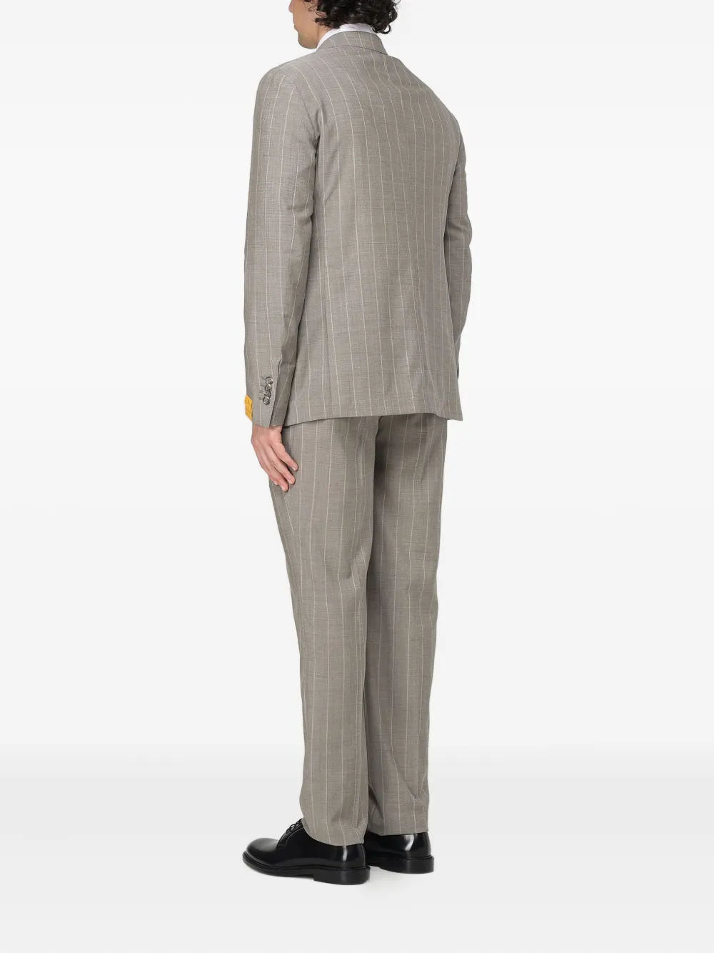 Tagliatore Pak met enkele rij knopen Grijs