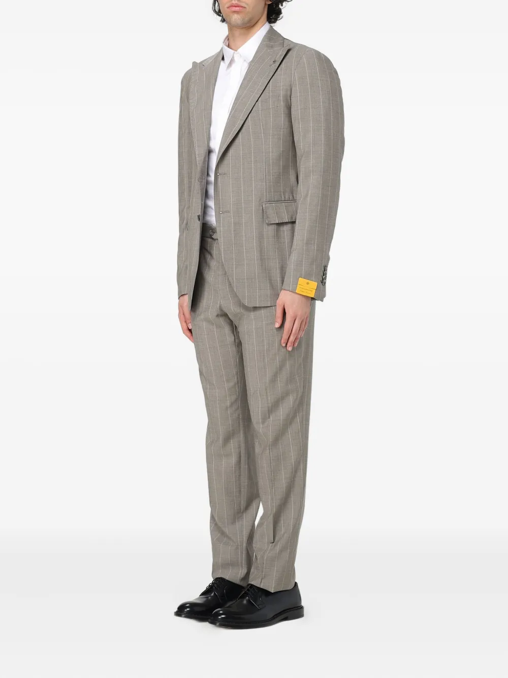 Tagliatore Pak met enkele rij knopen Grijs