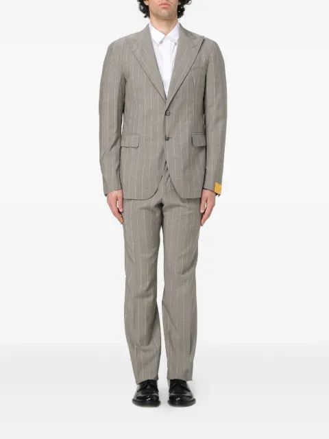 Tagliatore peak-lapel single-breasted suit