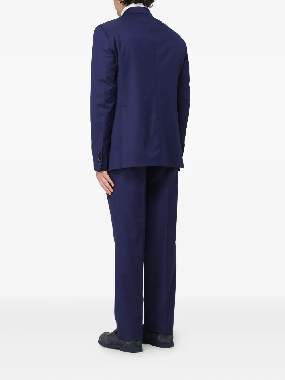 Tagliatore Pak met enkele rij knopen Blauw