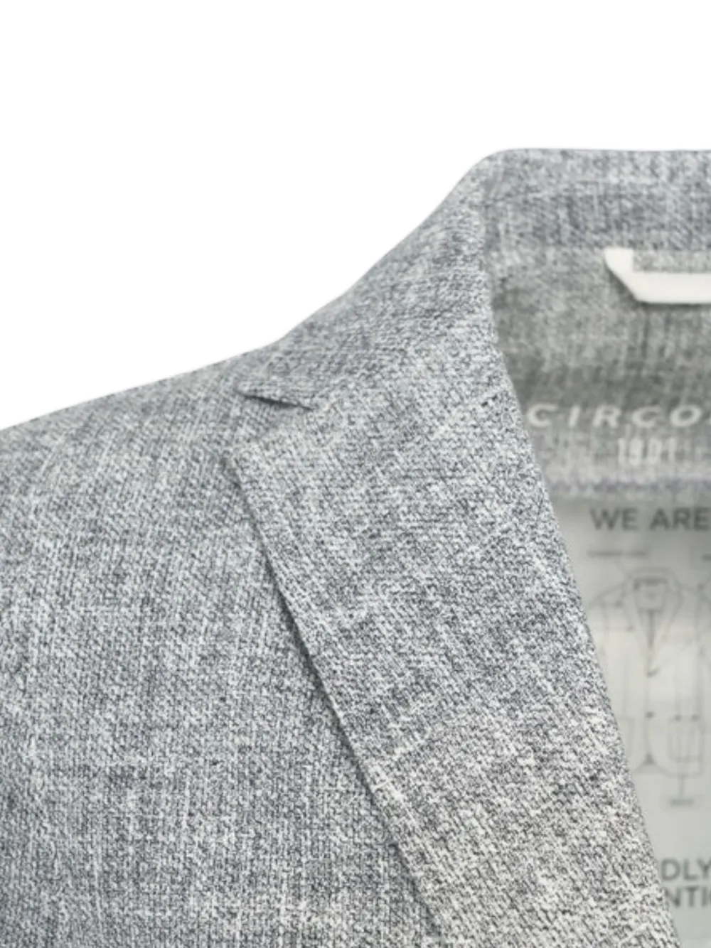 Circolo 1901 Blazer met enkele rij knopen Grijs