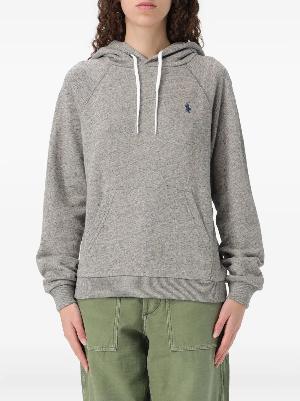 Polo Ralph Lauren RL hoodie | Grey | Image 1