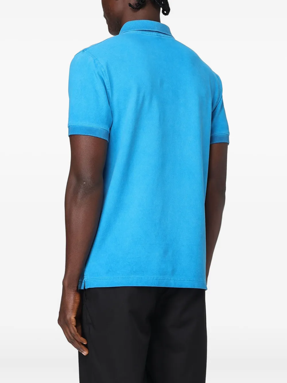 Sun68 dyed special polo shirt - Blauw