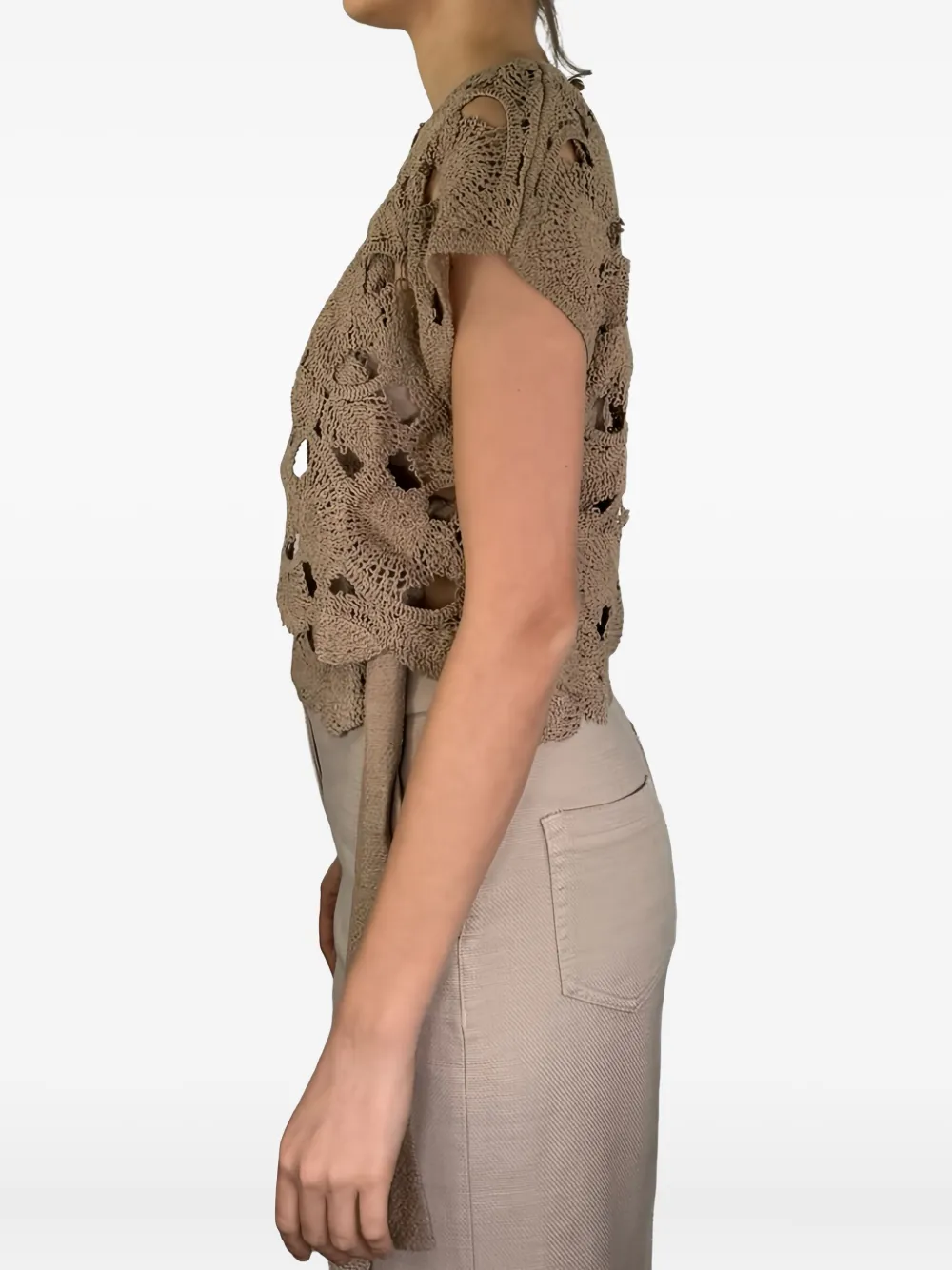 Kangra openwork-knit blouse | Blouses | Image 2