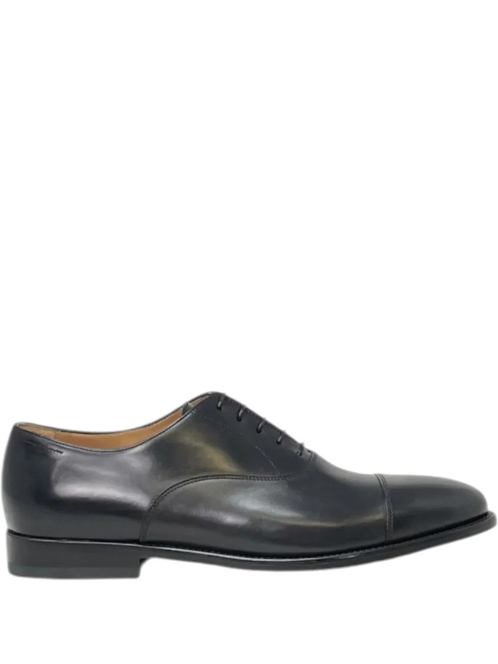 MILLE 885 cap-toe latin oxford shoes | Black | Image 1