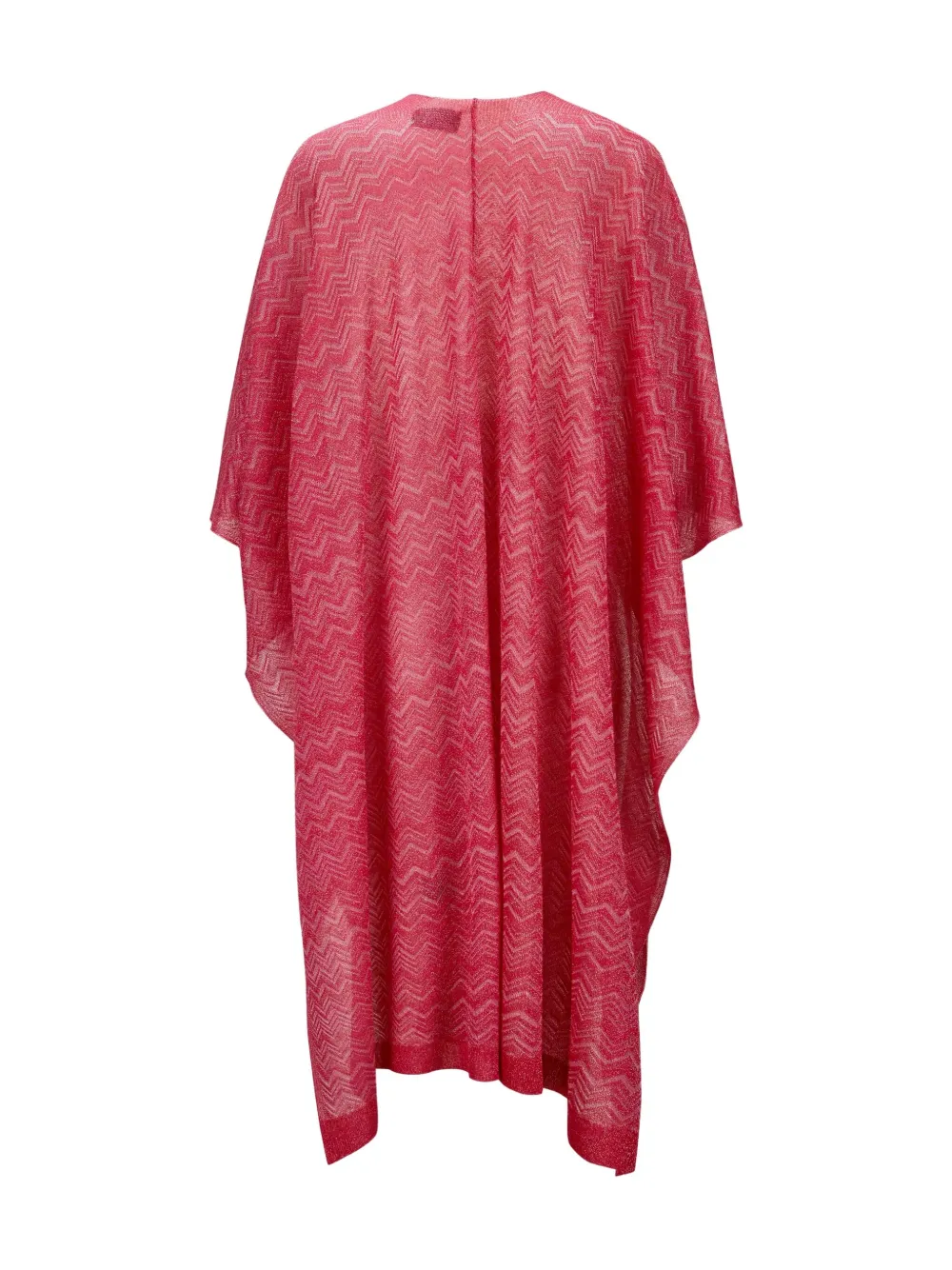 Missoni Mantella chevron-pattern tie scarf - Roze