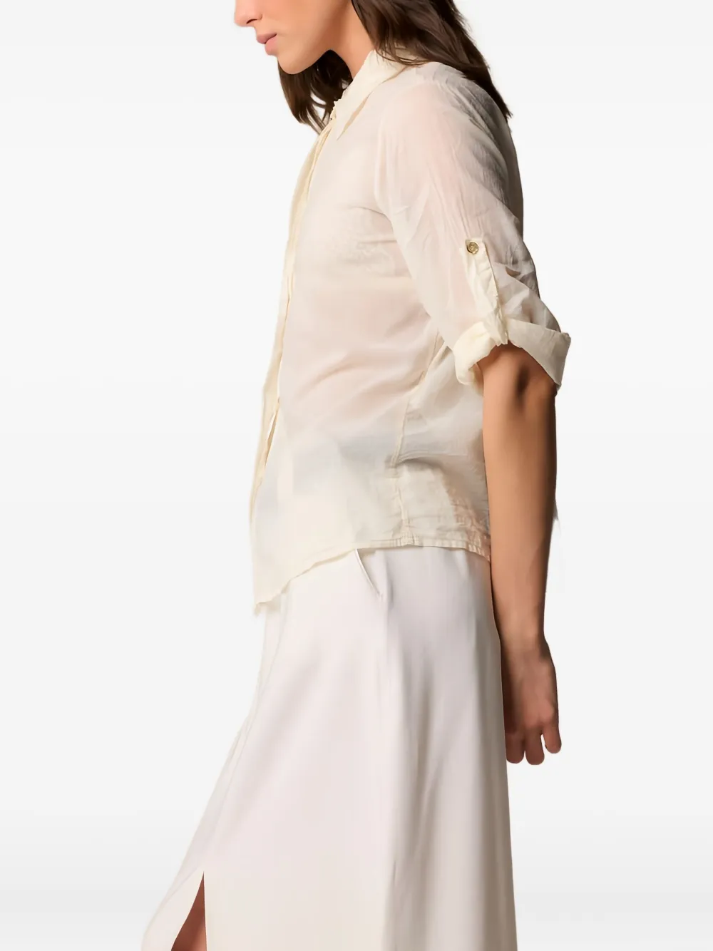 Kocca Hodin Buttoned Blouse In Neutral