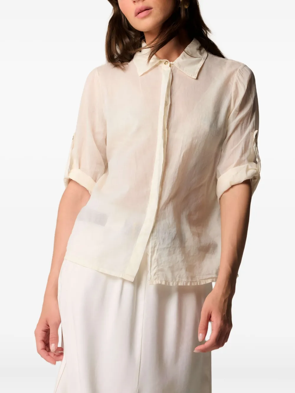 Kocca Hodin buttoned blouse - Beige