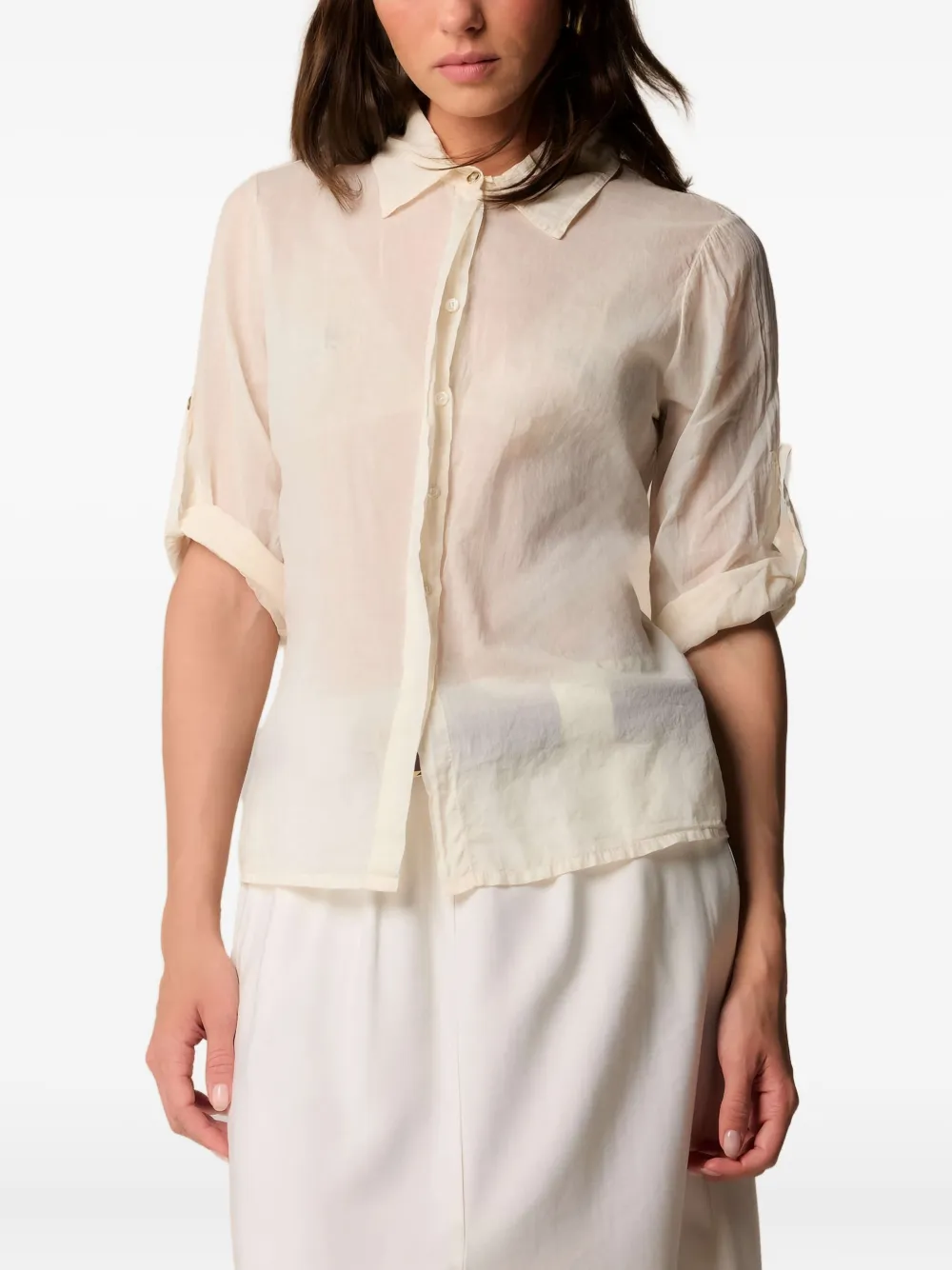 Kocca Hodin Buttoned Blouse In Neutral