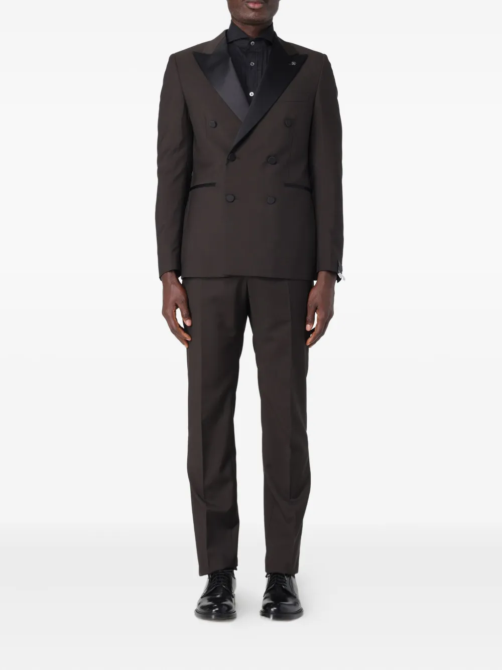 Tagliatore traje con doble botonadura | marrón | Image 1