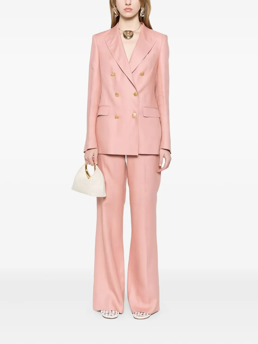 Tagliatore Parigi double-breasted suit - Roze