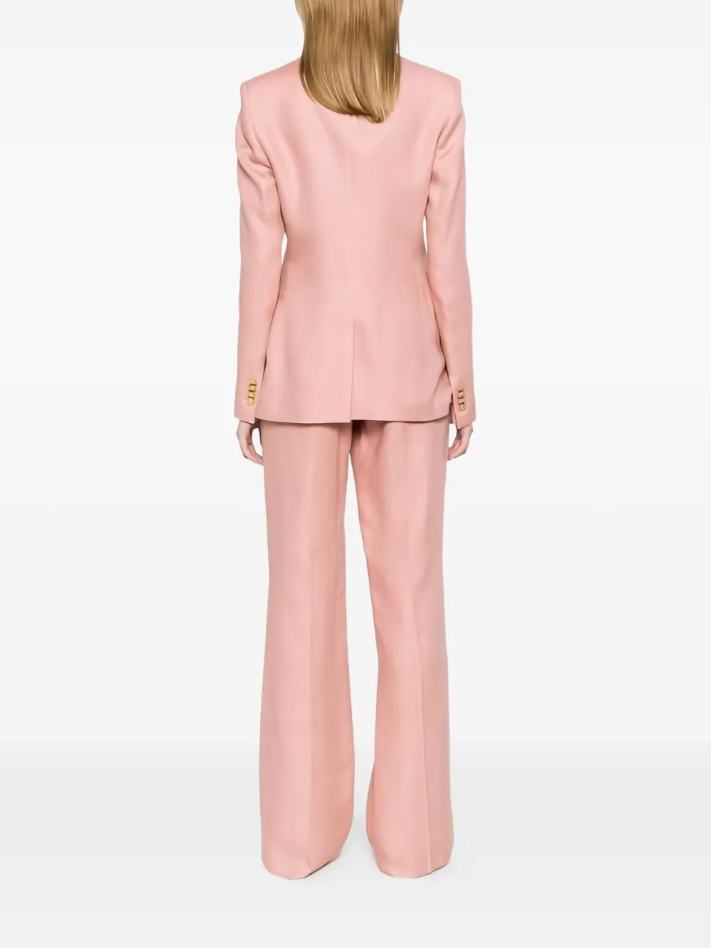 Tagliatore Parigi Double-breasted Suit In Pink