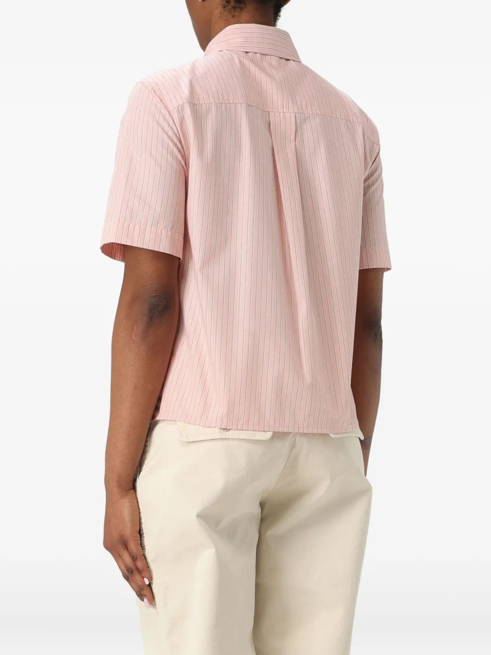 PINKO Gestreept blouse - Roze