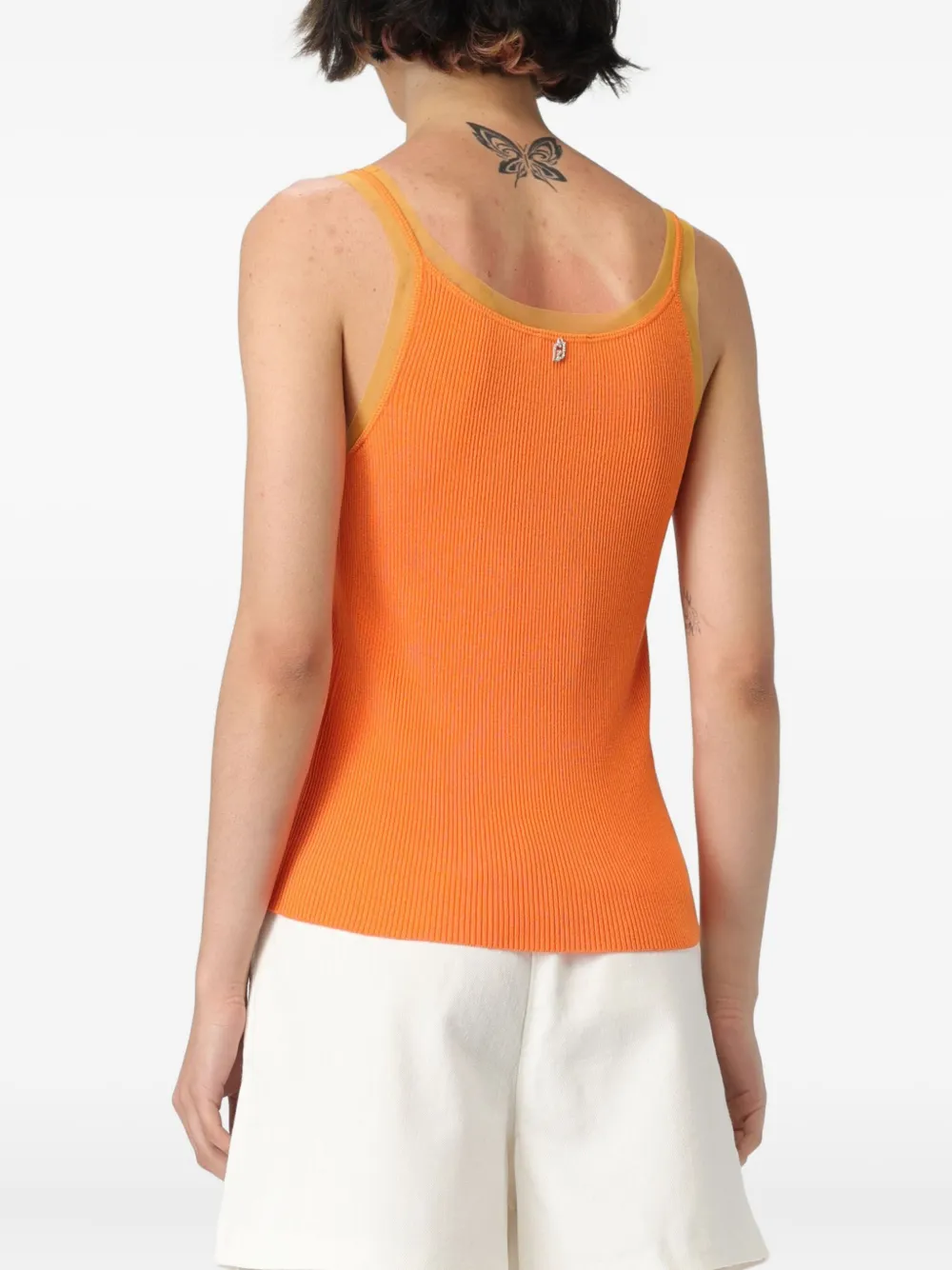LIU JO camiseta tejida de canalé | Chalecos y camisetas | Image 2
